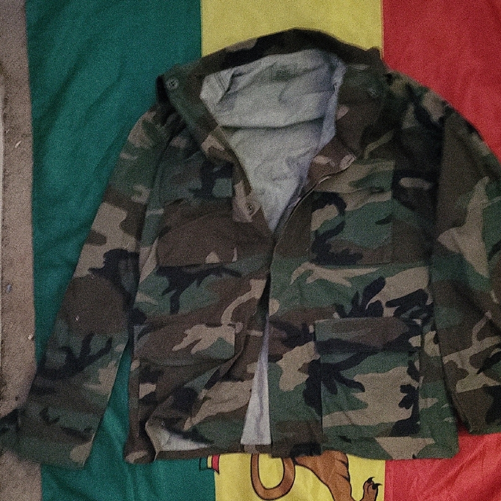 Men's Camouflage Military Field Jacket - Picture 4 of 4